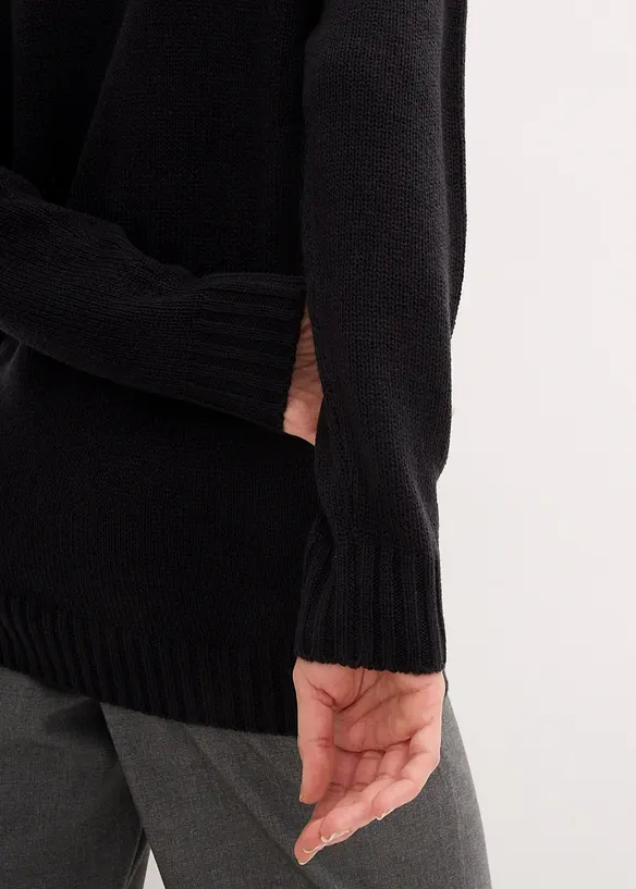 Maglione natalizio con paillettes reversibili, bonprix