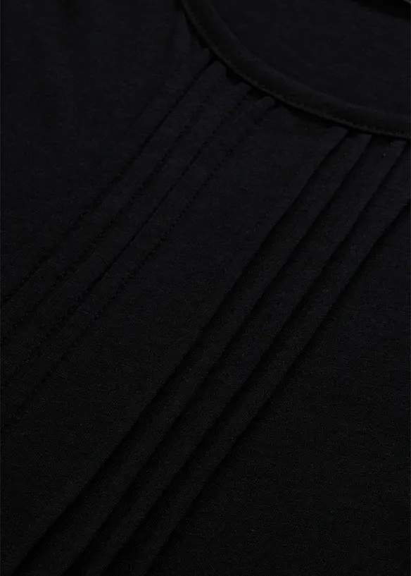 T-shirt svasata a maniche corte, bonprix