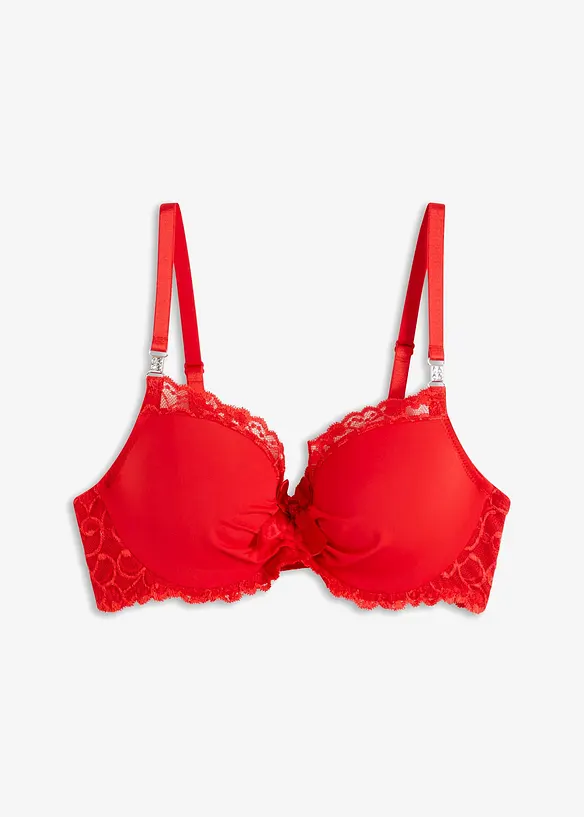 Reggiseno con coppe preformate e poliammide riciclata, bonprix