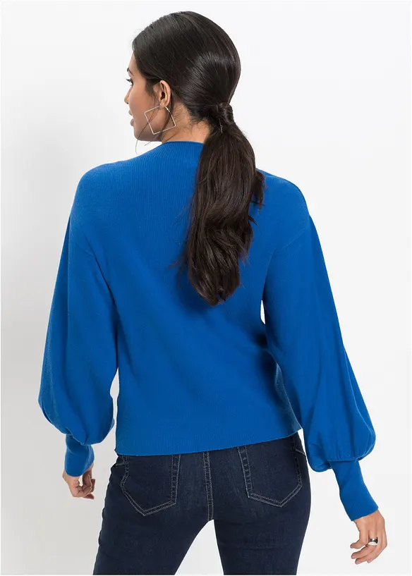 Maglione oversize in misto viscosa, bonprix