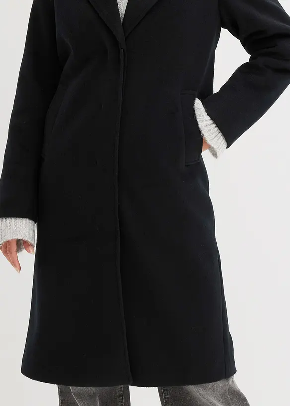 Cappotto in simil lana, bonprix