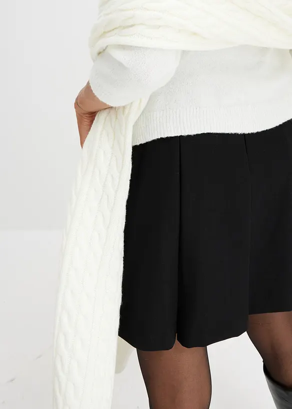 Minigonna con pieghe, bonprix