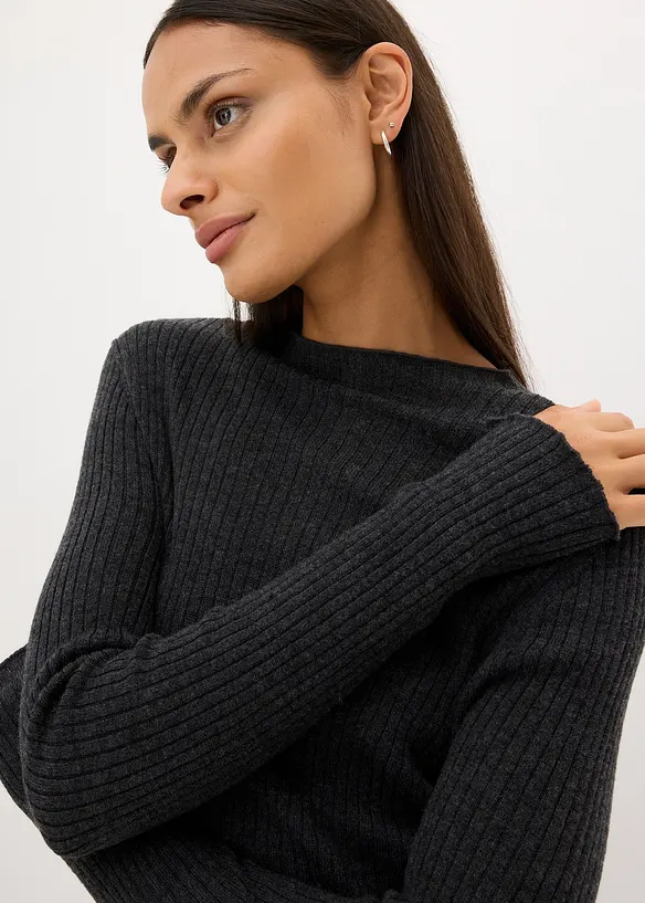 Maglione in finissima lana merino, bonprix
