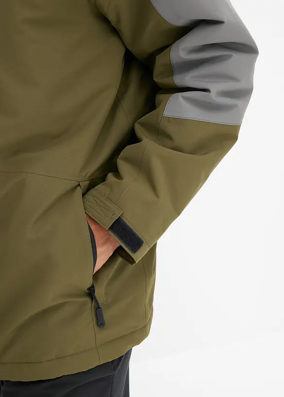 Giacca tecnica invernale impermeabile, bonprix