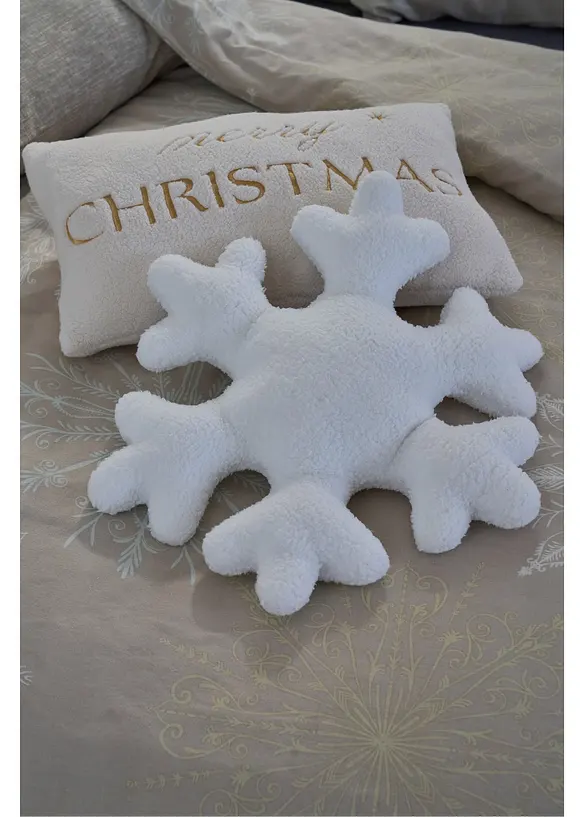 Cuscino arredo fiocco di neve, bonprix