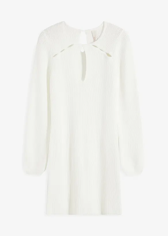 Abito in maglia con cut-out, bonprix