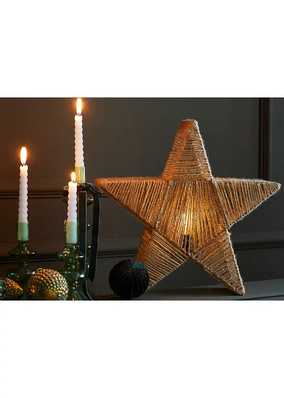 Candele a stelo attorcigliate (pacco da 6), bonprix