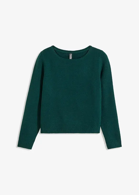 Maglione con scollo a barca, bonprix