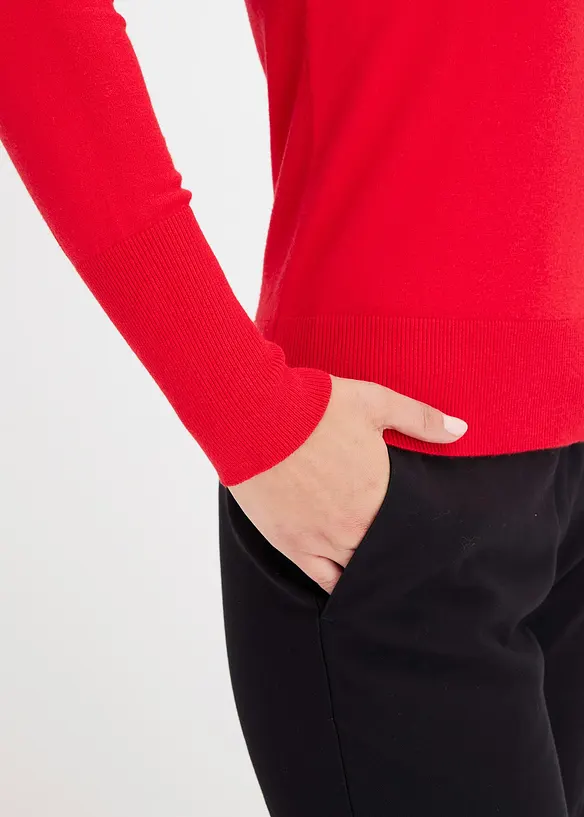 Maglione con fiocco, bonprix