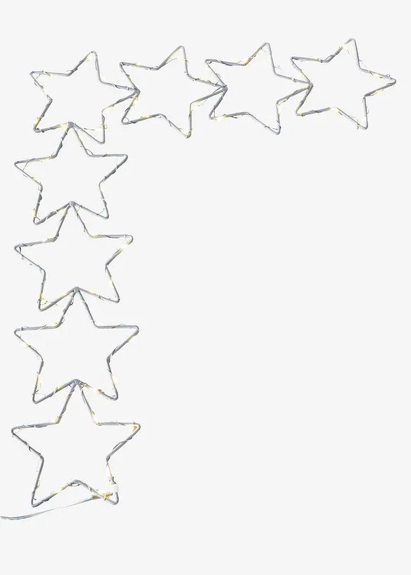 Decorazione da porta LED con stelle, bonprix