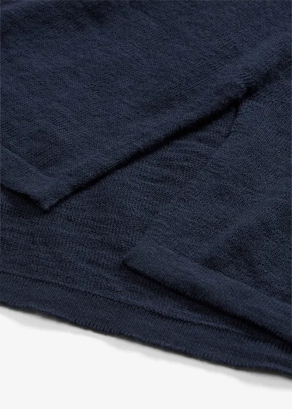 Cardigan in puro cotone fiammato, bonprix