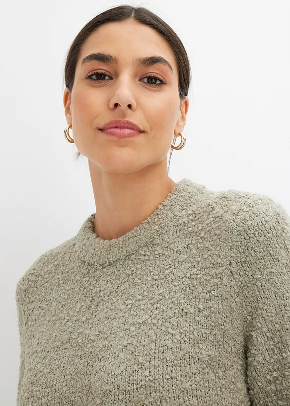 Abito in maglia bouclé, bonprix