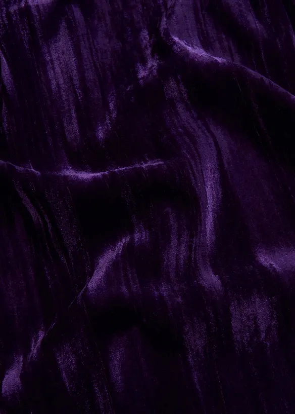 Abito corto in velluto, bonprix