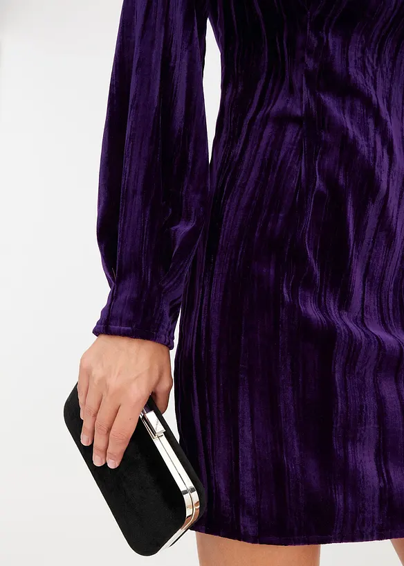 Abito corto in velluto, bonprix