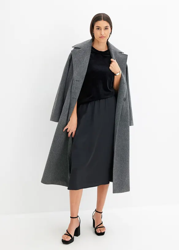 Maglia in velluto morbido, bonprix