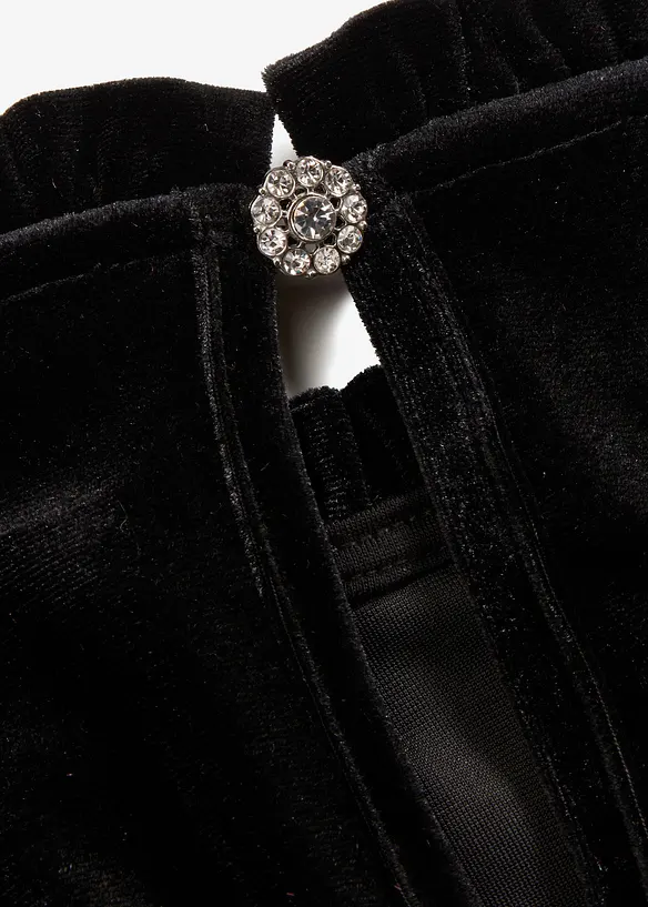 Maglia in velluto morbido, bonprix