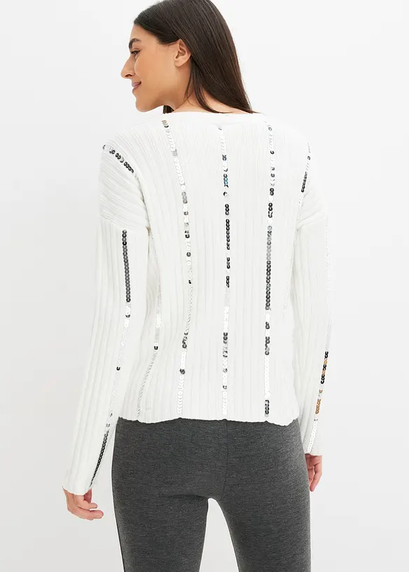 Maglione a coste, bonprix