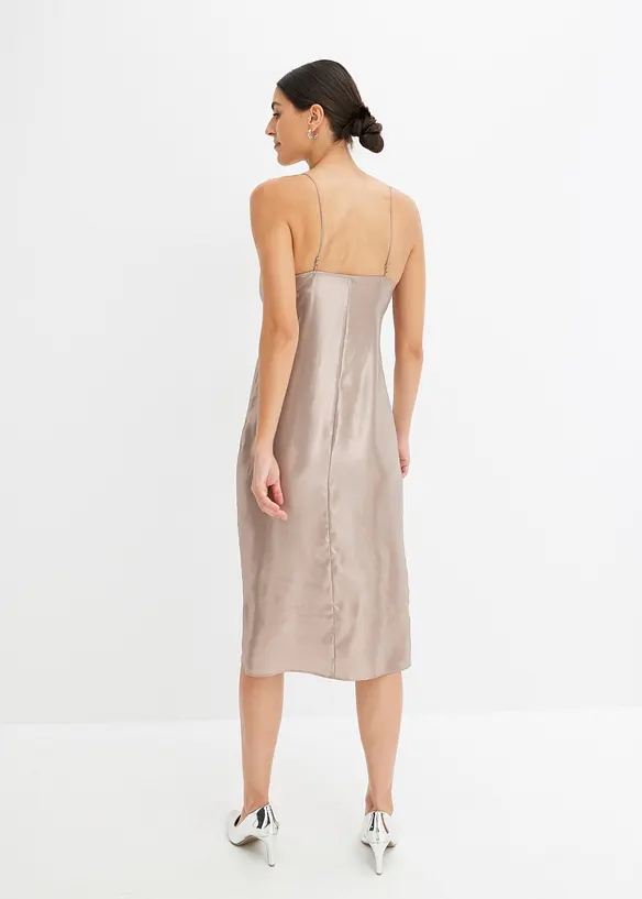 Abito in satin fine, bonprix