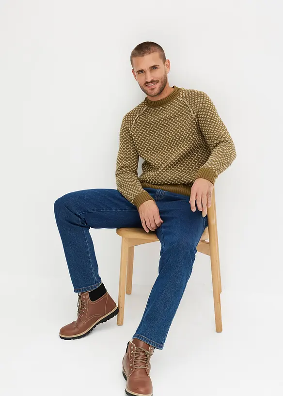 Jeans classic fit elasticizzati, straight, bonprix