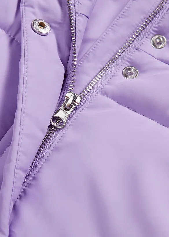 Giacca Trapuntata Invernale Donna Elara - Con Cappuccio In Pelliccia Sintetica, Calda E Moderna