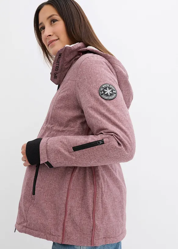 Giacca prémaman morbida 3 in 1 con inserto babywearing, bonprix