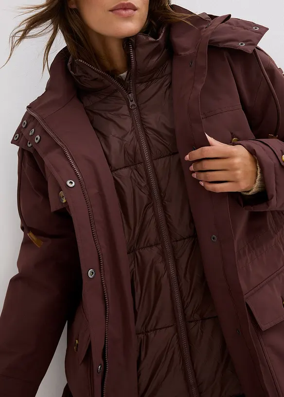 Giubbotto invernale effetto 2 in 1, bonprix