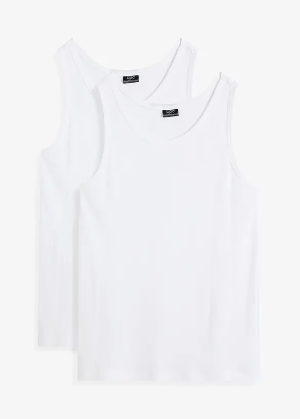 Canottiera in cotone biologico (pacco da 2), bonprix