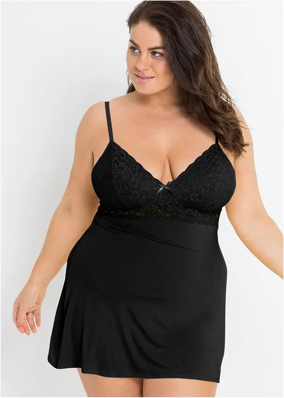Sottoveste in misto viscosa morbido, bonprix