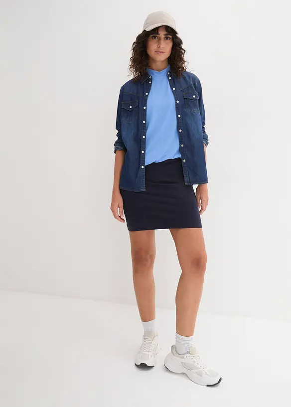 T-shirt con viscosa morbida, bonprix