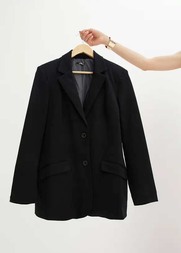 Blazer lungo in puro cotone, bonprix