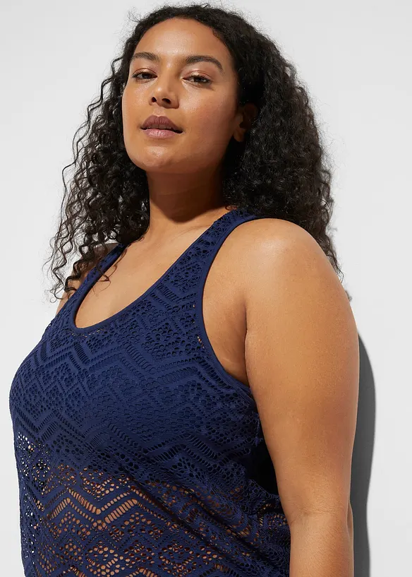 Tankini in pizzo (set 2 pezzi), bonprix