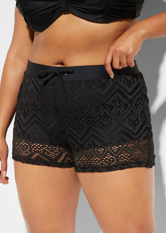 Pantaloncini da mare con pizzo, bonprix