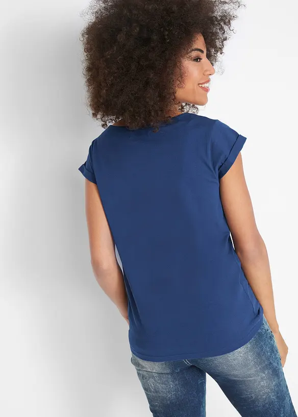 T-shirt in puro cotone, bonprix