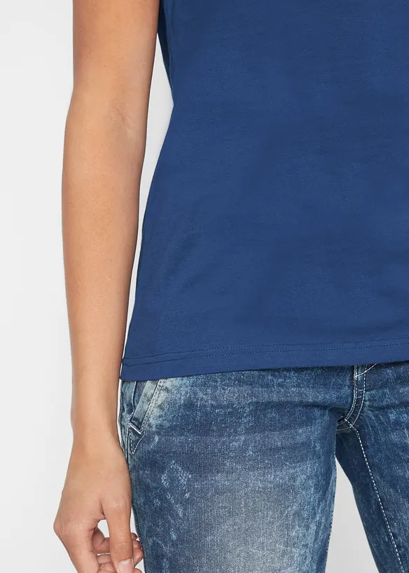 T-shirt in puro cotone, bonprix