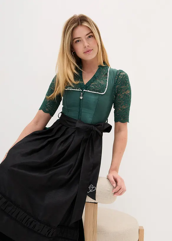 Camicetta bavarese in pizzo, bonprix