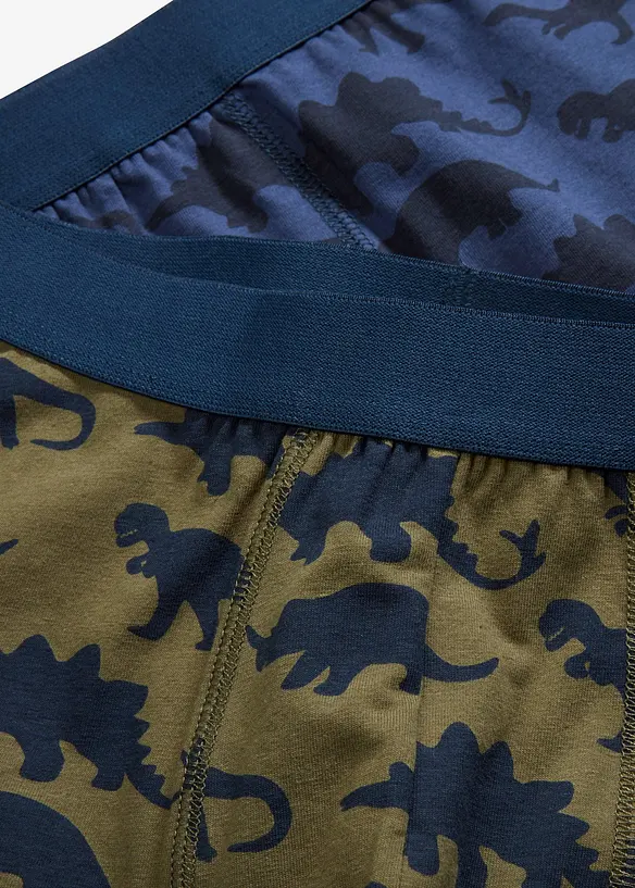 Boxer aderenti con cotone morbido (pacco da 5), bonprix