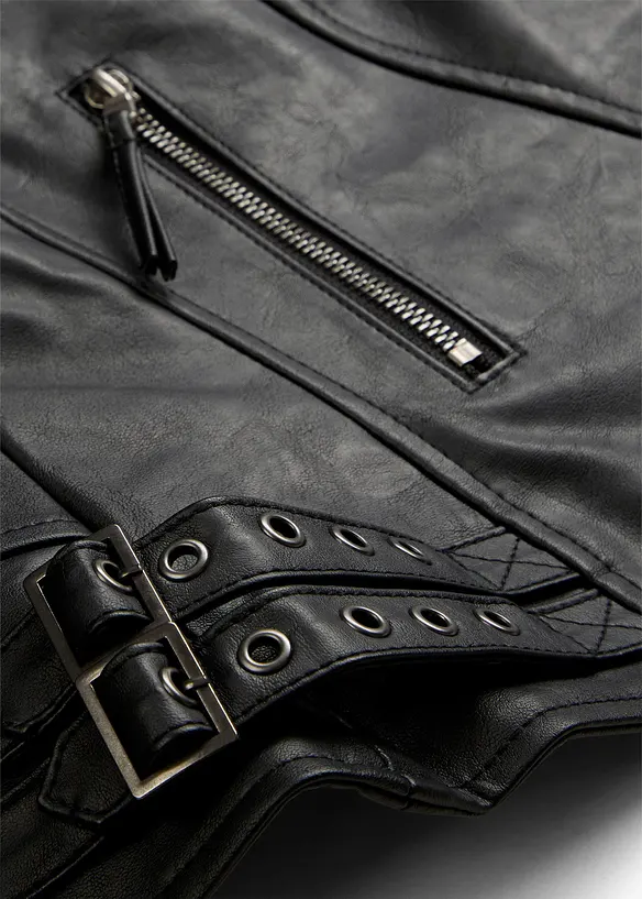 Giacca in similpelle di pura viscosa, bonprix