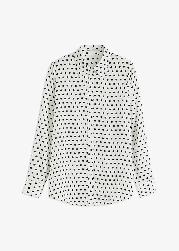 Camicetta in satin fine, bonprix