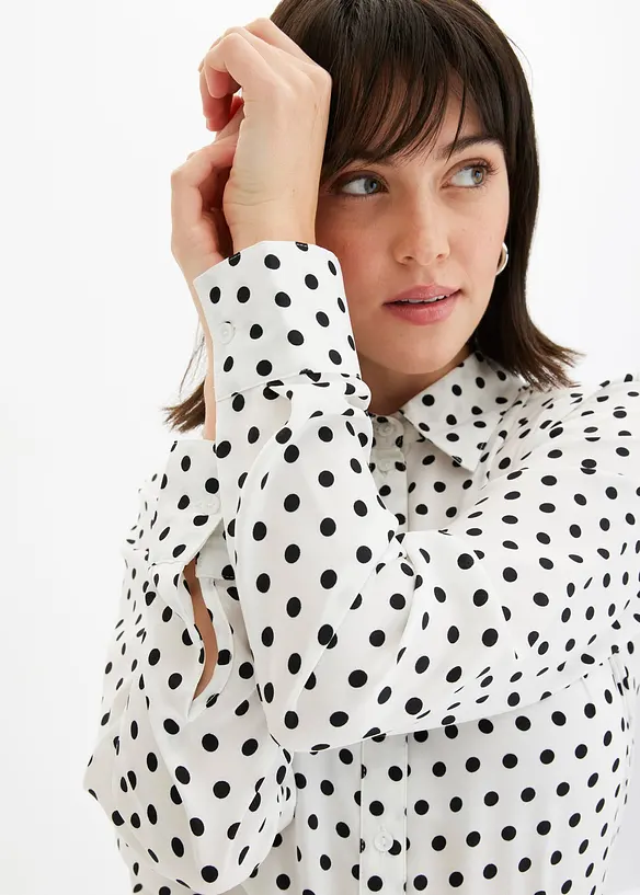 Camicetta in satin fine, bonprix