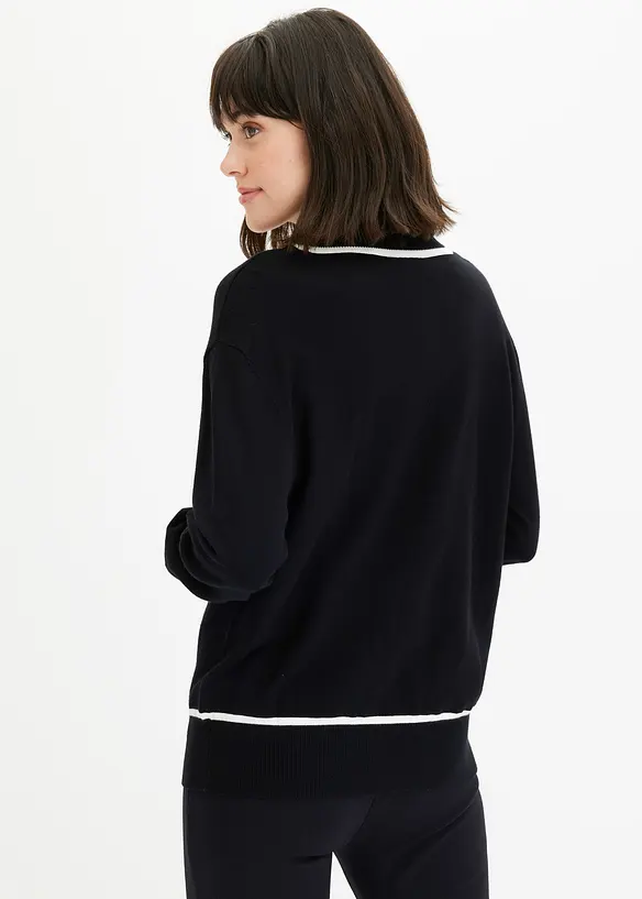 Cardigan con scollo a V, bonprix