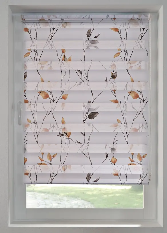 Tenda a rullo doppia con rami, bonprix