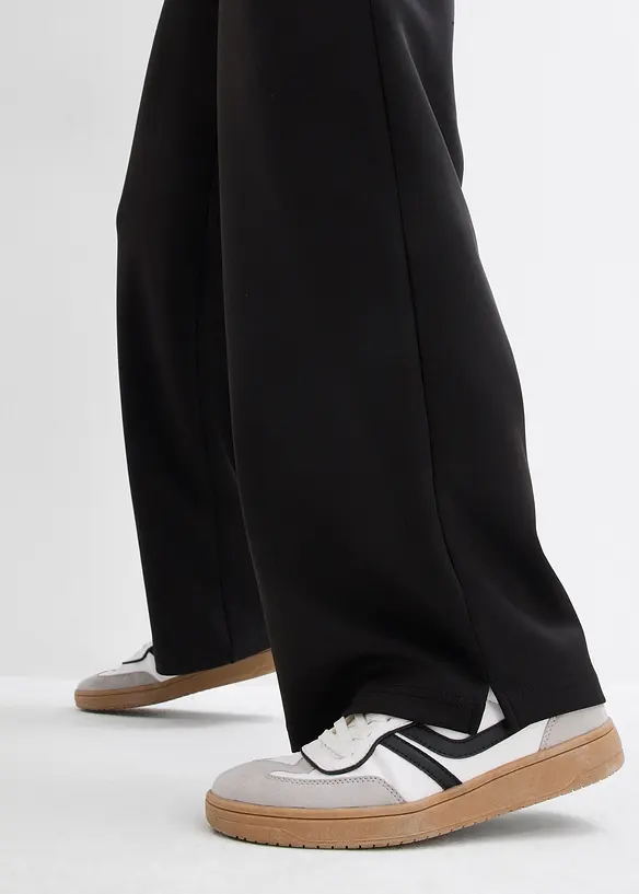 Pantaloni in jersey di interlock pesante, bonprix