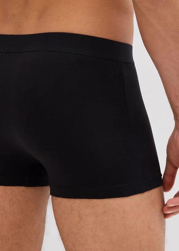 Boxer aderenti con cotone (pacco da 5), bonprix
