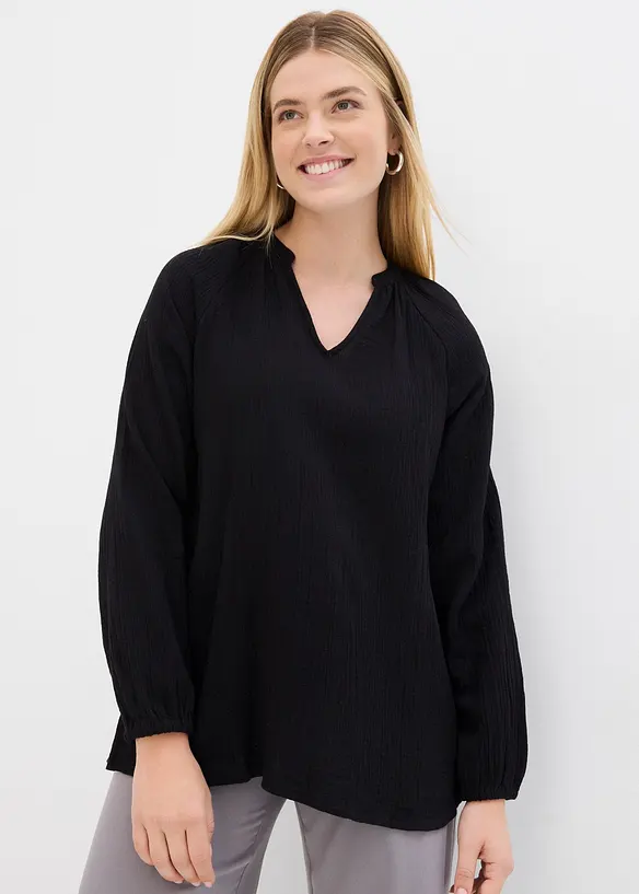 Tunica lunga in mussola, bonprix