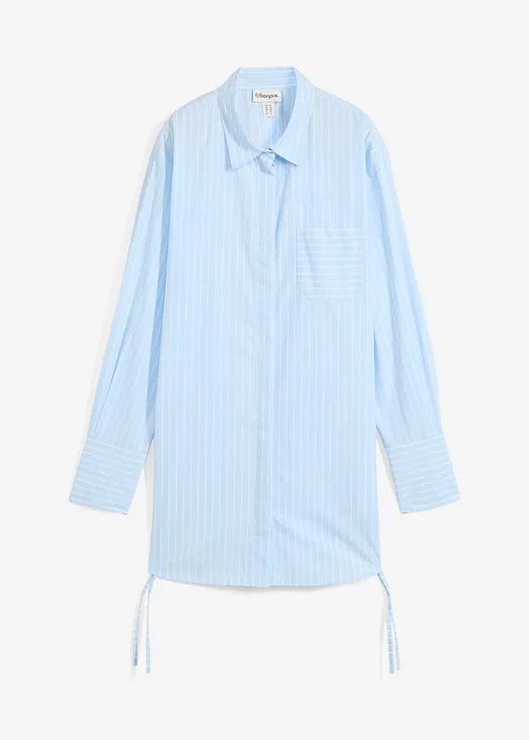 Camicia lunga in puro cotone, bonprix
