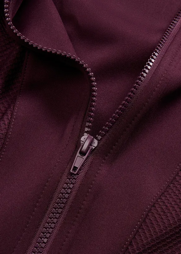 Giacca tecnica sportiva oversize con mesh trasparente, bonprix