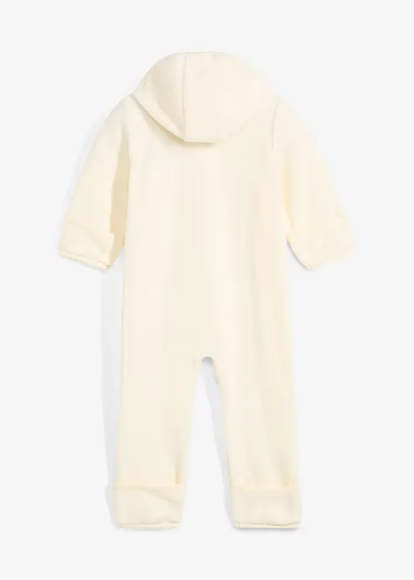 Tutina in pile con cappuccio, bonprix