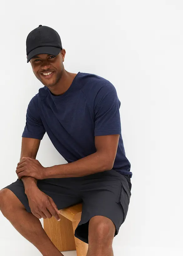 Bermuda cargo in puro cotone, relaxed fit, bonprix