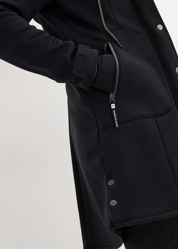 Parka in softshell super elasticizzato idrorepellente, bonprix