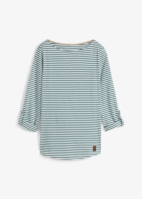 Maglia a maniche lunghe in puro cotone, bonprix